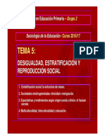 TEMA 5 - Soc. Educación - 2016-17