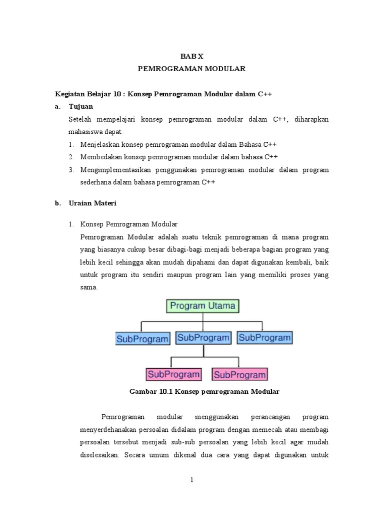 Modul - Pertemuan 10 | PDF