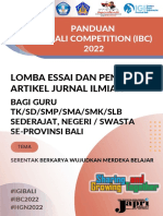 Panduan Igi Bali Competition 2022