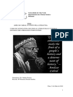 Amílcar Cabral: Poeta e Líder da Independência