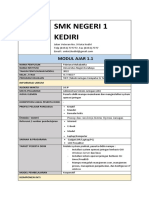 SMK Negeri 1 Kediri: Modul Ajar 1.1