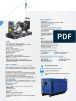 PERKINS Diesel Generator Sets Technical Specifications