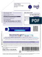 Factura electrónica de servicios hogar