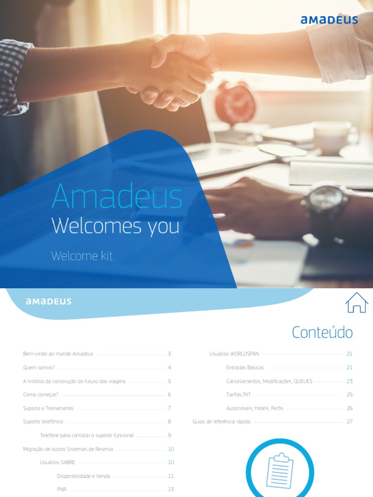 Guia de Início Rápido Amadeus | PDF | Transporte