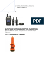 Alat-Alat Keselamatan Di Atas Kapal