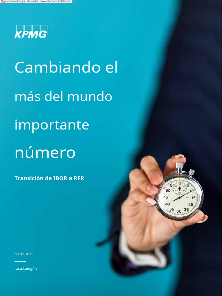 Libor Transition Rfr Risk Free Rate Benchmark Risk Management En Es