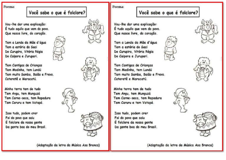 Poema Do Folclore | PDF