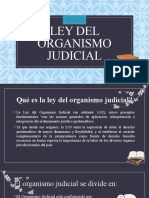 LEY DEL ORGANISMO JUDICIAL Analisis