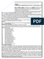 Conde Atividade de Geografia e História Formato PDF
