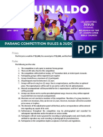 Parang Competition Rules