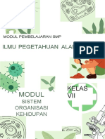 Modul Ajar IPA - Modul Sistem Organisasi Kehidupan - Fase D