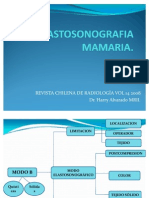 Elastosonografia Mamaria