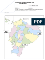 Mapa Ecuador