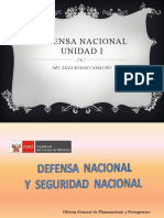 Defensa Nacional Unidad I