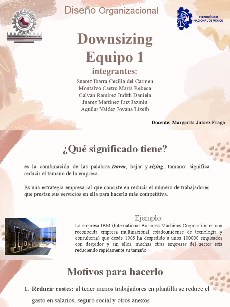 Downsizing pdf business economias
