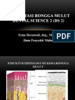 Struktur Histologi Mukosa Rongga Mulut
