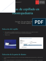 Técnicas de Cepillado en Odontopediatría