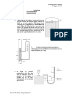Práctica - Ecuación de La Hidrostática