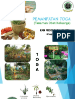 Pemanfaatan Toga