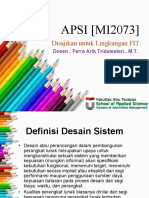 06 - APSI (MI2073) (Desain Sistem)