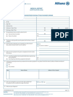 2) h&s Doctor Medical Report Form - Allianz