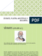 Socrates Platon Aristosteles y Descartes