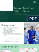 Team Ishikawa - JANSON MEDICAL CLINIC - Case Presentation
