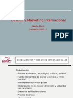 Gestión y Marketing Internacional: Sascha Quint Semestre 2022 - 2