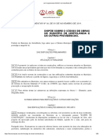 Lei Complementar 34 2011 - Codigo de Obras