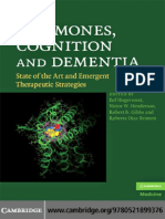 Hormones Cognition and Dementia State of The Art and Emergent Therapeutic