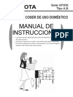 Manual Maquina de Coser