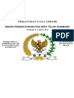 Draft Peraturan Tata Tertib BPD Oky