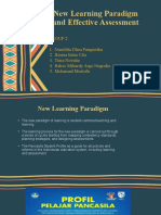 New Learning Paradigm and Effective Assessment