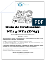 Guía Evaluación Nti Ntii Especial