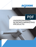 Acxiom Marketing Products