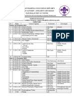 Roundown Acara Lomba Tingkat 1