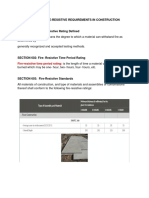 Rule - Vi Fire-Resistive Requirements in Construction