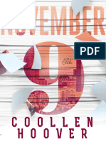 November 9 - Colleen Hoover