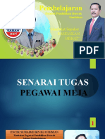 Senarai Tugas Pegawai Meja SPB