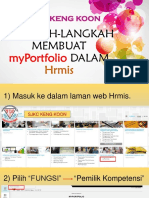 Langkah Myportfolio DLM Hrmis