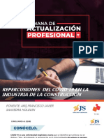 Repercusiones Covid en La Construccion