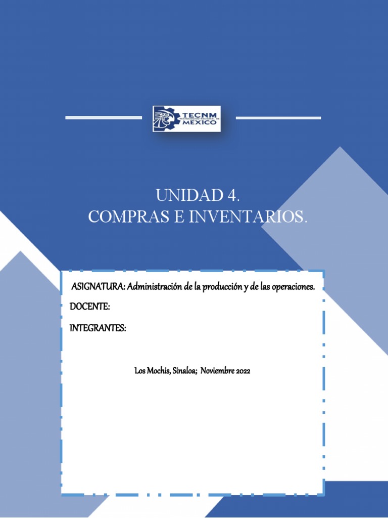 Control de Compras e Inventarios | PDF | Inventario | Business