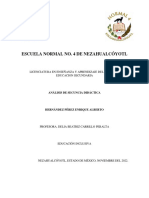 Secuencia Didáctica DUA - Unidad - II