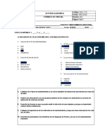 Parcial Mantenimiento