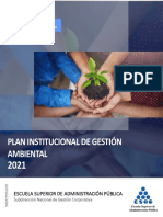 Plan Institucional de Gestión Ambiental