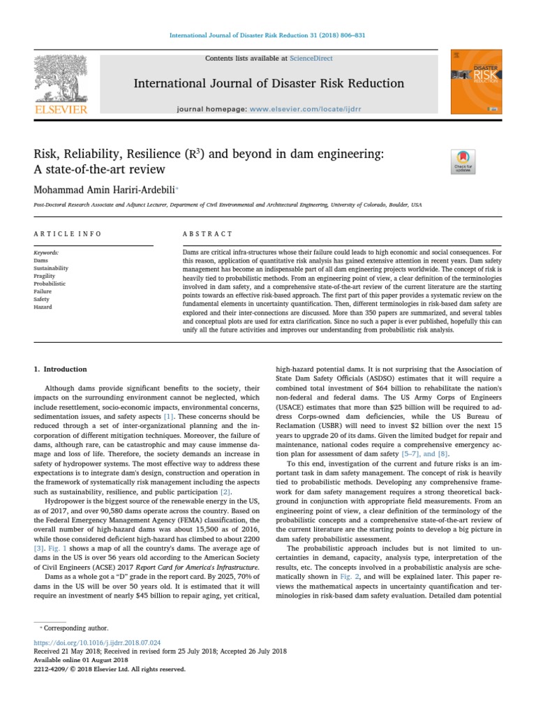 International Journal of Disaster Risk Reduction: Sciencedirect | PDF ...