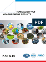 Acuan Normatif 17 KAN U-06 Policy On Tracebility