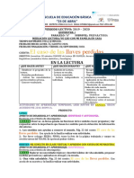 YO LEO, Mediación Lectora Lunes 31 de Agosto - Viernes 04 SEPTIEMBRE