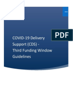 COVAX CDS Third Funding Window Guidelines