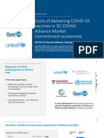 Costs of COVID-19 Vaccine Delivery in 92AMC